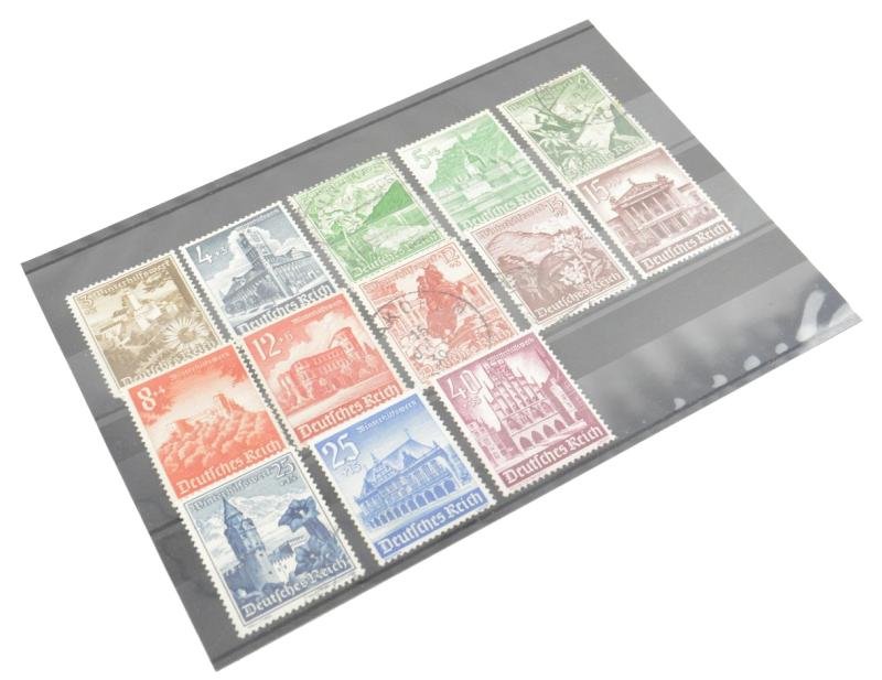 German Third Reich Era Stamp Grouping — image 2