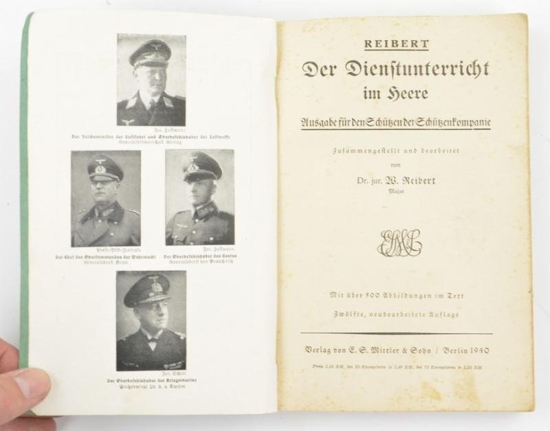 German WH Handbook 'Reibert' — image 3