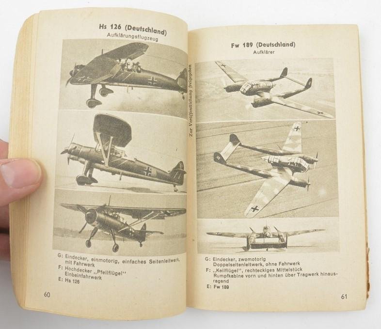 German LW Airplane Identification Booklet — image 6