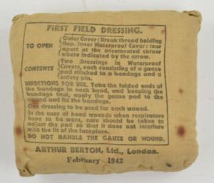 British WW2 First Field Dressing