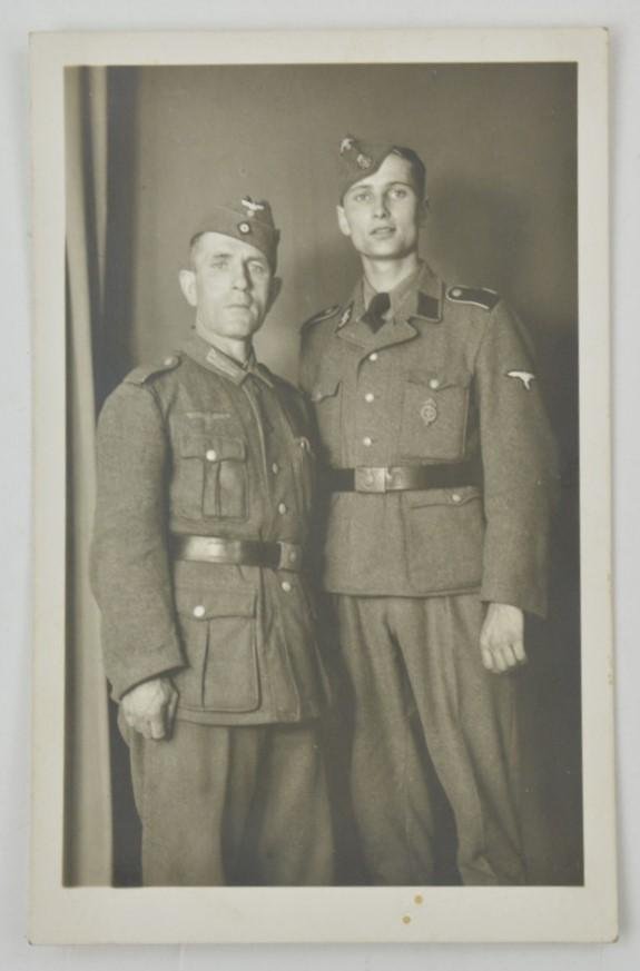German WH/SS Portrait Picture 'Two Brothers' — image 3