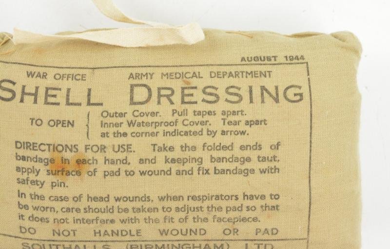 British WW2 Shell Dressing 1944 — image 2