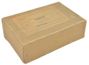German WH Feldpost Box
