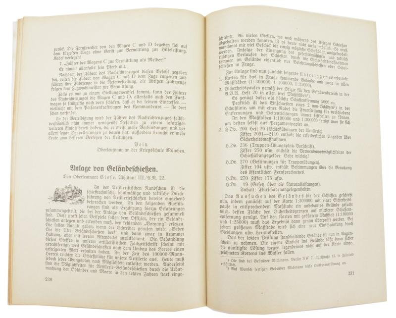 German WH Magazine 'Artilleristische Rundschau' 1936 — image 4