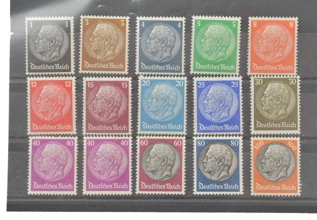 German Third Reich Era Stamp Grouping — image 2