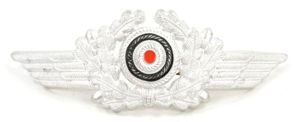 German LW Visor Cap Insignia