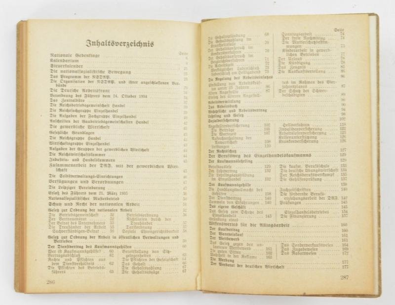 German Third Reich Era RAD 1937 Pocket Kalender — image 7