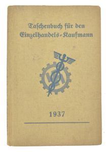 German Third Reich Era RAD 1937 Pocket Kalender