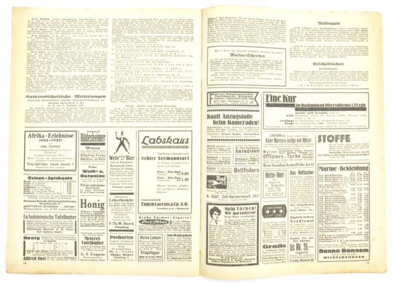 German Reichsmarine Magazine 1930 — image 4