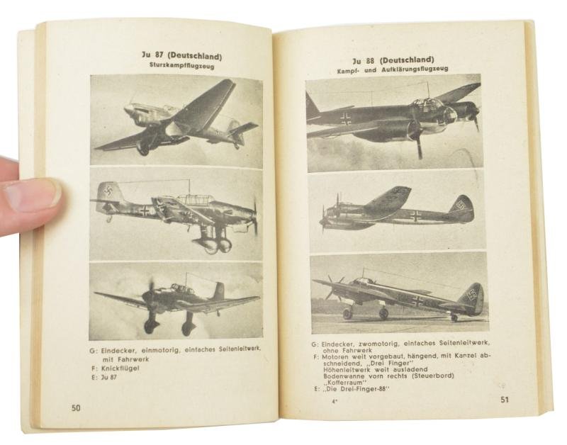 German LW Airplane Identification Booklet — image 7