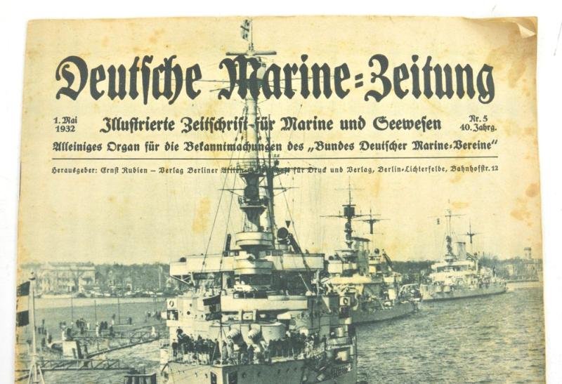 German Reichsmarine Magazine 1932 — image 2