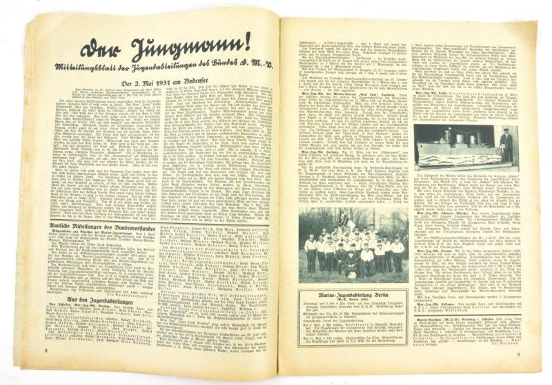 German Reichsmarine Magazine 1932 — image 4