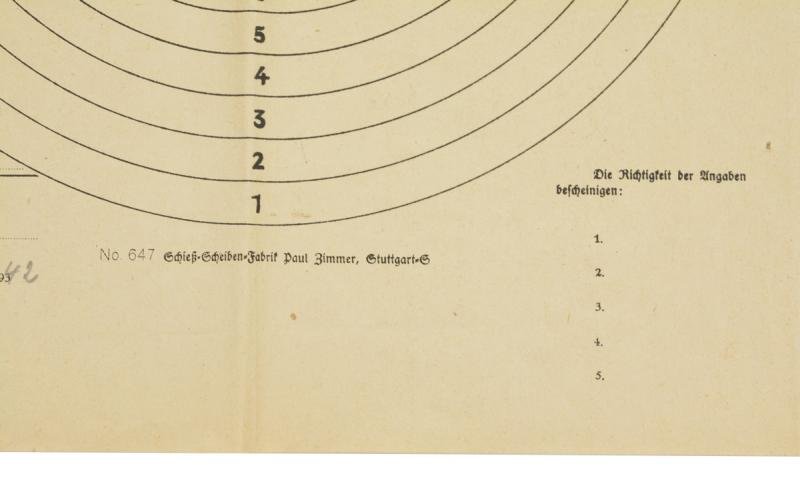 German DRL Shooting Plate — image 5