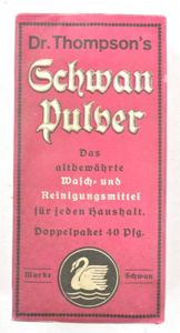 German Third Reich Era Dr.Thompsons' Schwan-Pulver