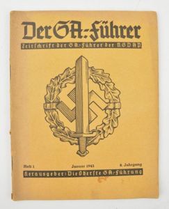 German NSDAP Magazine 'Der SA-Führer'