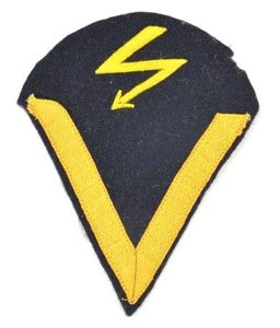 German KM Rank Chevron Radio Operator