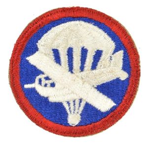 US WW2 Enlisted Men Combined Glider/Parachute Cap badge