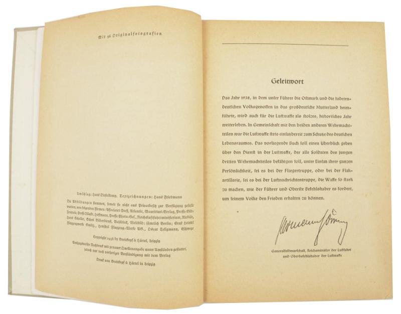 German LW Yearbook 1939 — image 3