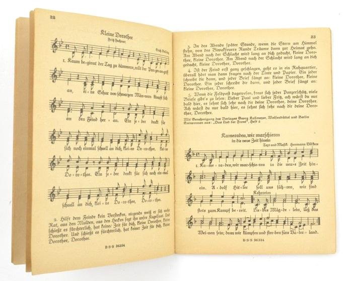 German WH Marching Songs Pocket Book Set — image 5