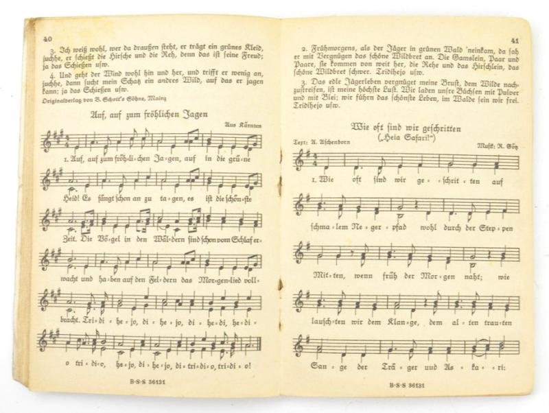 German WH Marching Songs Pocket Book Set — image 7