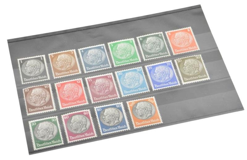 German Third Reich Era Stamp Grouping — image 2