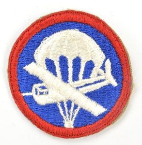 US WW2 EM Side Cap Badge 'John E. Greer' 502nd …