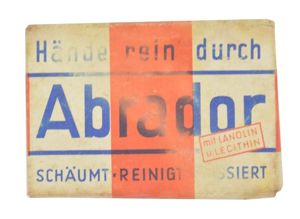 German Third Reich era 'Abrador' Handsoap