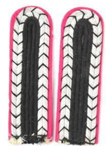 German Third Reich Fire Brigade Shoulderboards