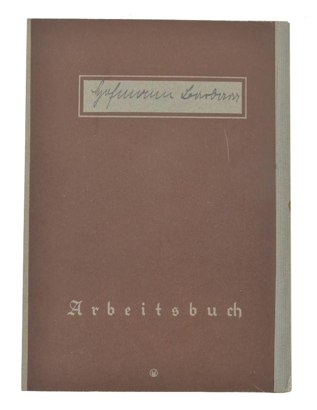 German Third Reich Workers Pass — image 6