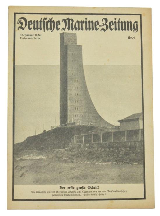 German Reichsmarine Magazine 1930 — image 2
