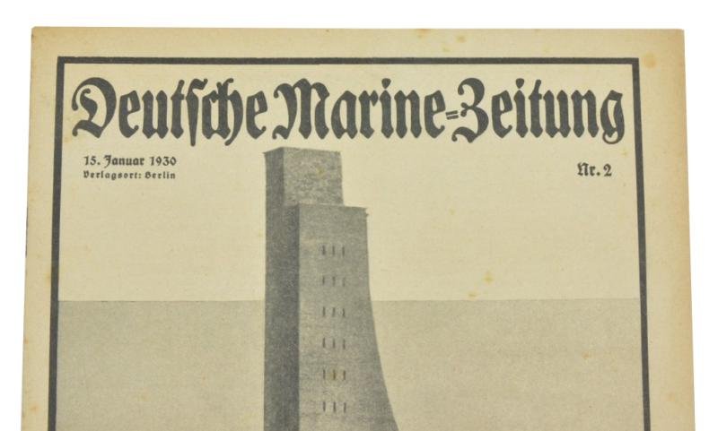 German Reichsmarine Magazine 1930 — image 3