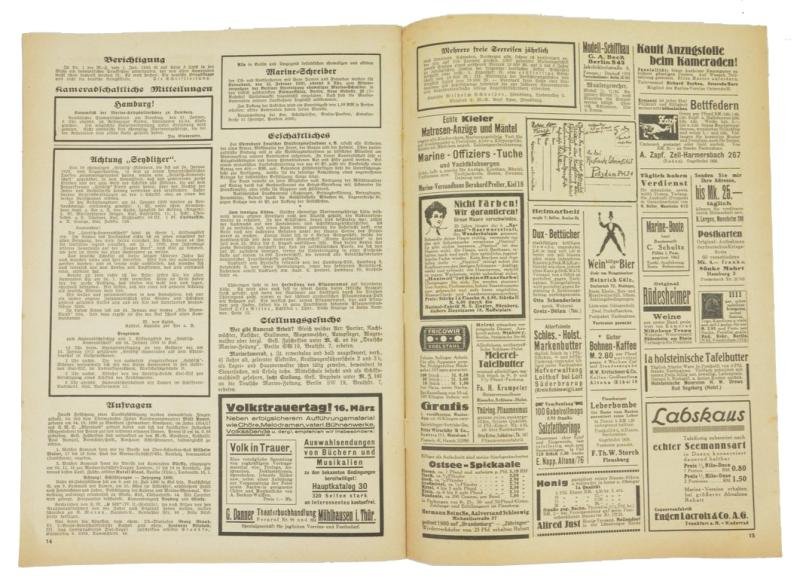 German Reichsmarine Magazine 1930 — image 6