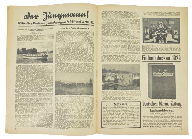 German Reichsmarine Magazine 1930 — image 8