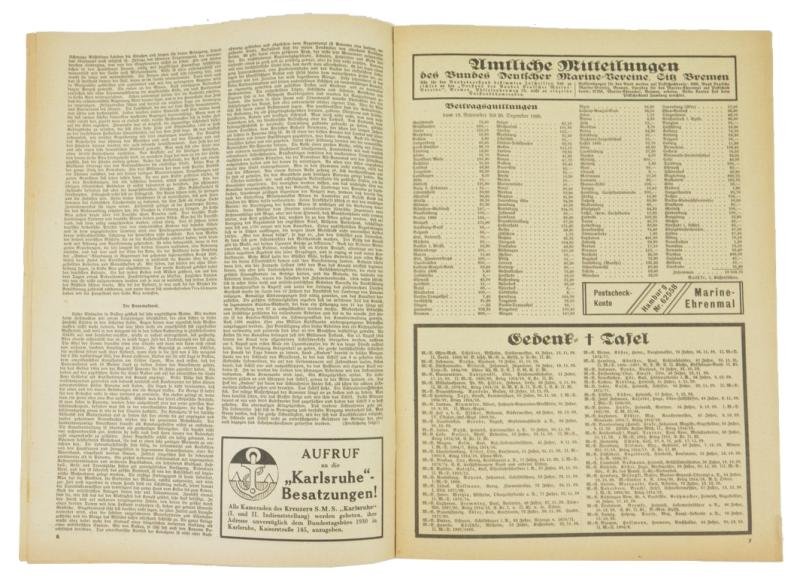 German Reichsmarine Magazine 1930 — image 9