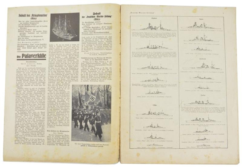 German KM Magazine 1937 — image 2