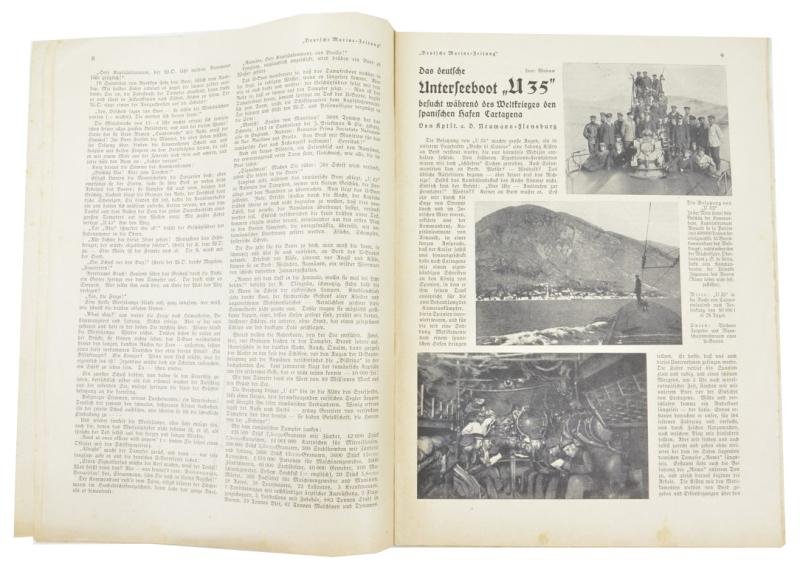 German KM Magazine 1937 — image 4