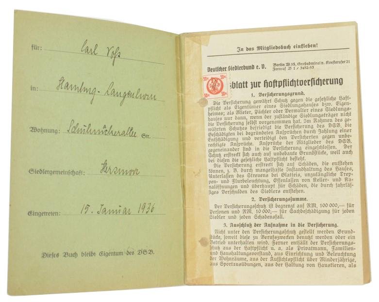 German DSB Memberpass — image 2
