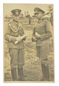 German WH Field Picture 'der Spiess'