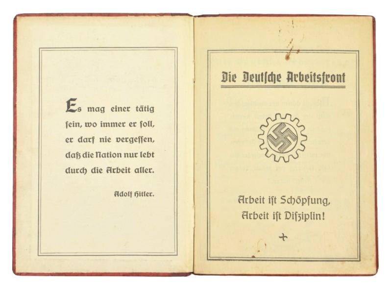 German DAF Memberpass — image 2