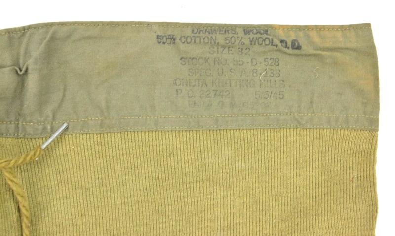 US WW2 OD Drawers — image 4
