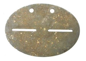 German WH Dog-Tag 'DW'
