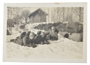 German WH Mortar Crew Picture