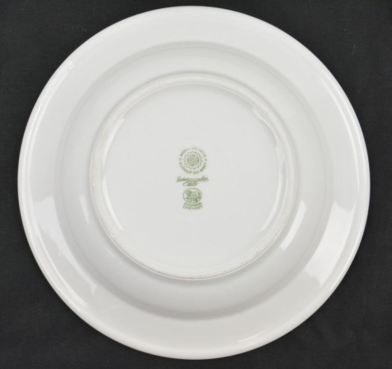 German RAD Porcelain Soup Plate — image 4