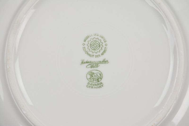 German RAD Porcelain Soup Plate — image 5