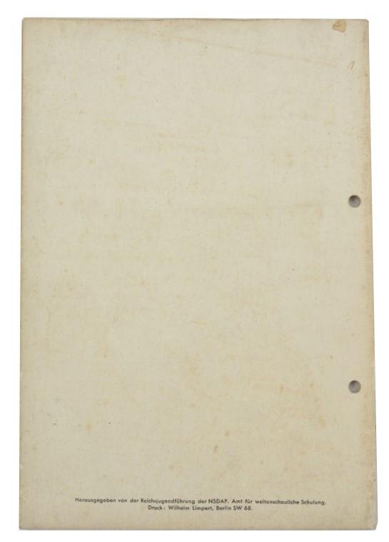 German NSDAP Booklet 1939 — image 6