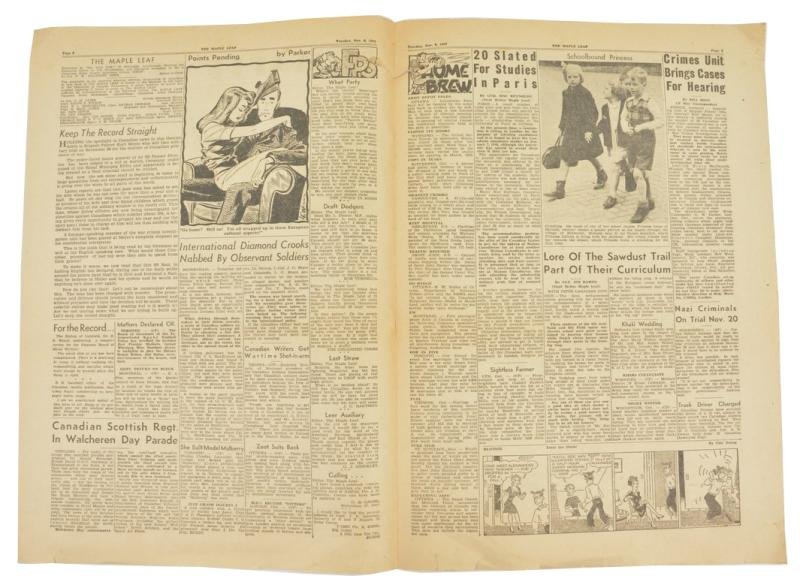 Canadian Maple Leaf Newspaper — image 3