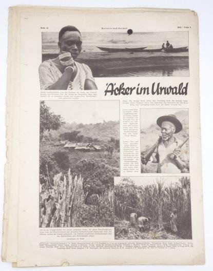 German Magazine “Kolonie und Heimat” 1 January 1942 — image 2