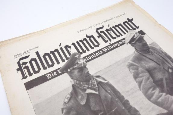 German Magazine “Kolonie und Heimat” 1 January 1942 — image 3
