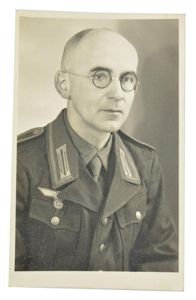 German WH NCO Portrait Picture