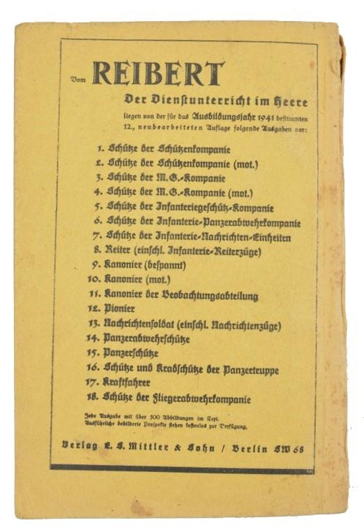 German WH Handbook Reibert 'Nachrichtensoldaten' — image 8